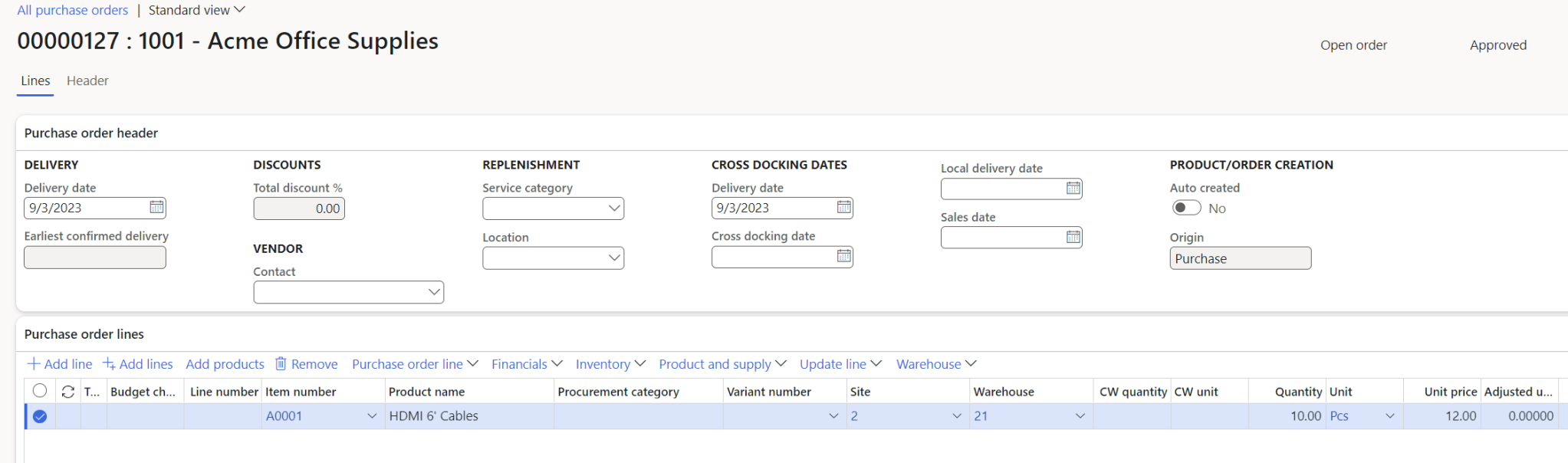 Block Inventory How to block inventory during product receipt for Basic Warehouses