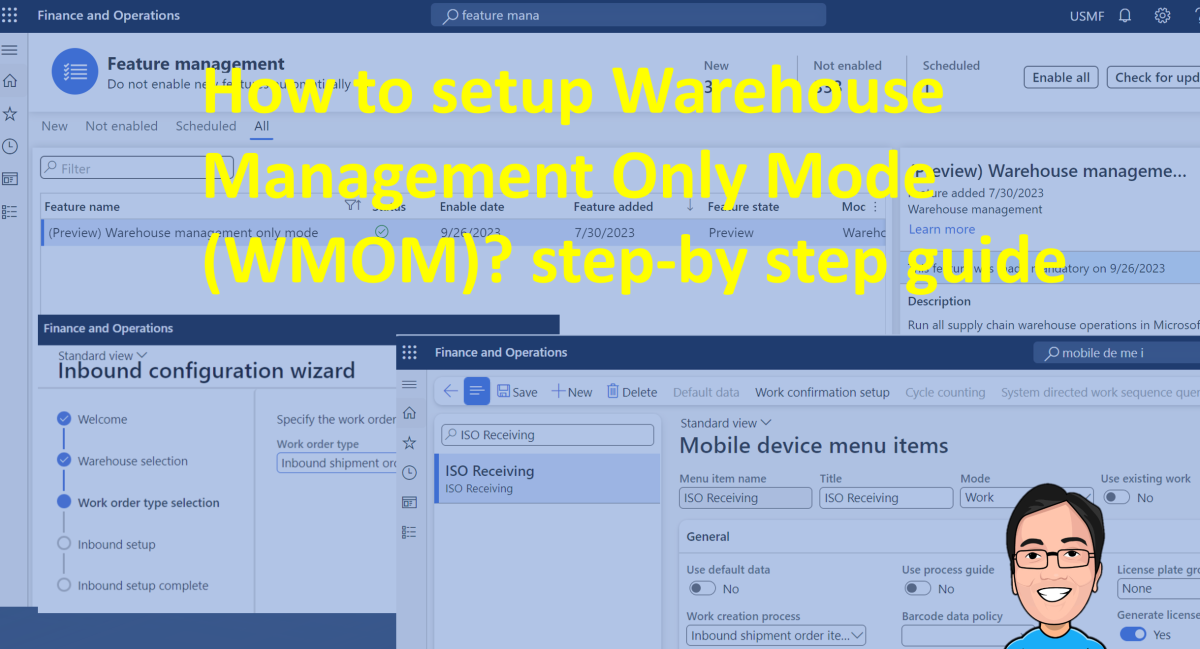 How to set up Warehouse Management Only Mode (WMOM)? step-by-step guide